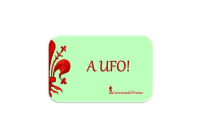 A UFO!