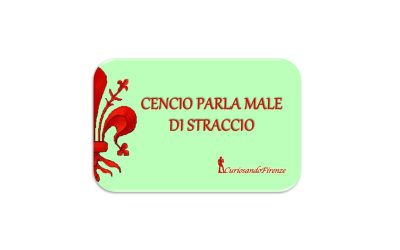 Cencio parla male di Straccio