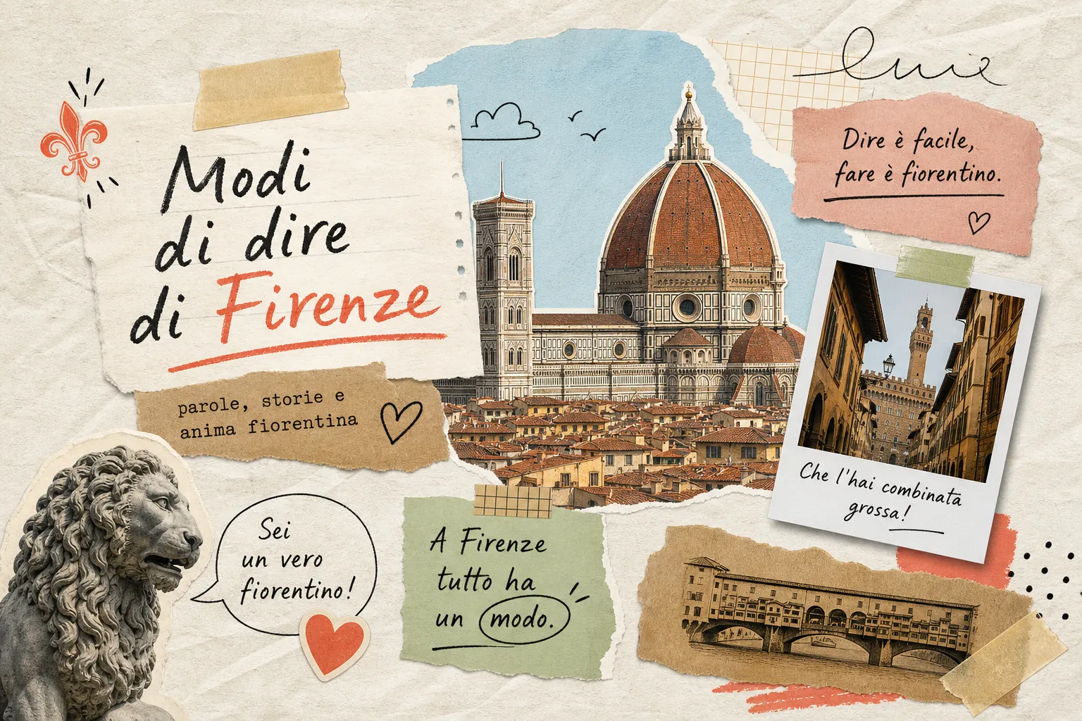 Modi di dire di Firenze: 30 espressioni da conoscere